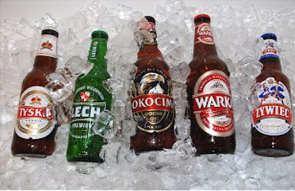Κορυφαία επιλογή για τους Πολωνούς καταναλωτές η μπύρα, έπεται η βότκα